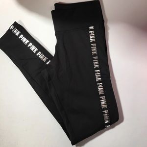 NWT vs pink cozy leggings sz small